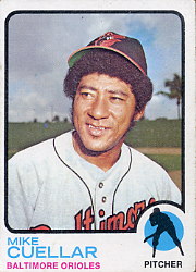 1973 Topps Baseball Cards      470     Mike Cuellar